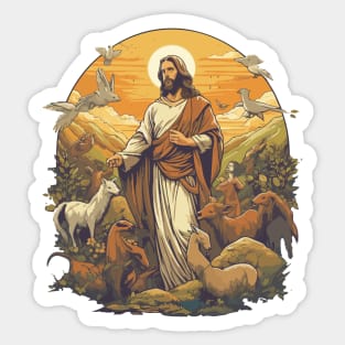 His Love, Our Salvation Sticker